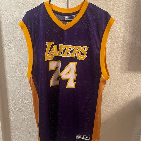 Kobe Bryant Lakers jersey and shorts set